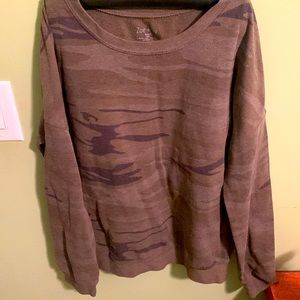 Camo sweatshirt